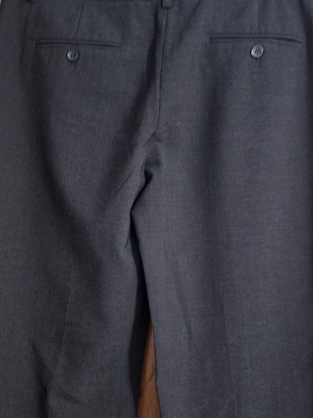 Express Dark Gray Womans Dress Pants - Wide Leg(26) - Picture 2 of 4